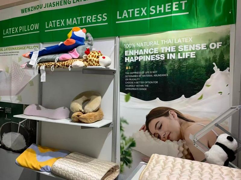 Wenzhou Jiasheng Latex Products Co., Ltd. tók þátt í Sleep Expo Middle East 2025